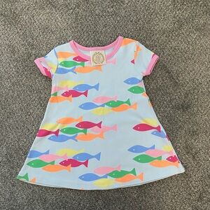 GUC TBBC Colorful Fish Print Polly Play Dress
